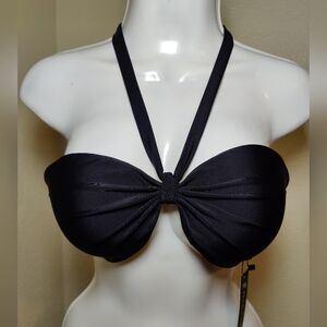 Tempt Me Women Bandeau Halter Bikini Top Sexy Push up Swimsuit Bathing Suit Top